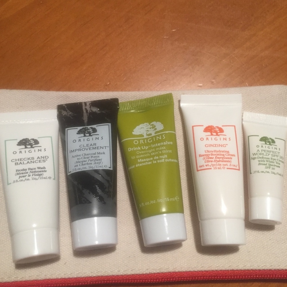 ORIGINS Skincare Set & Origins Bag